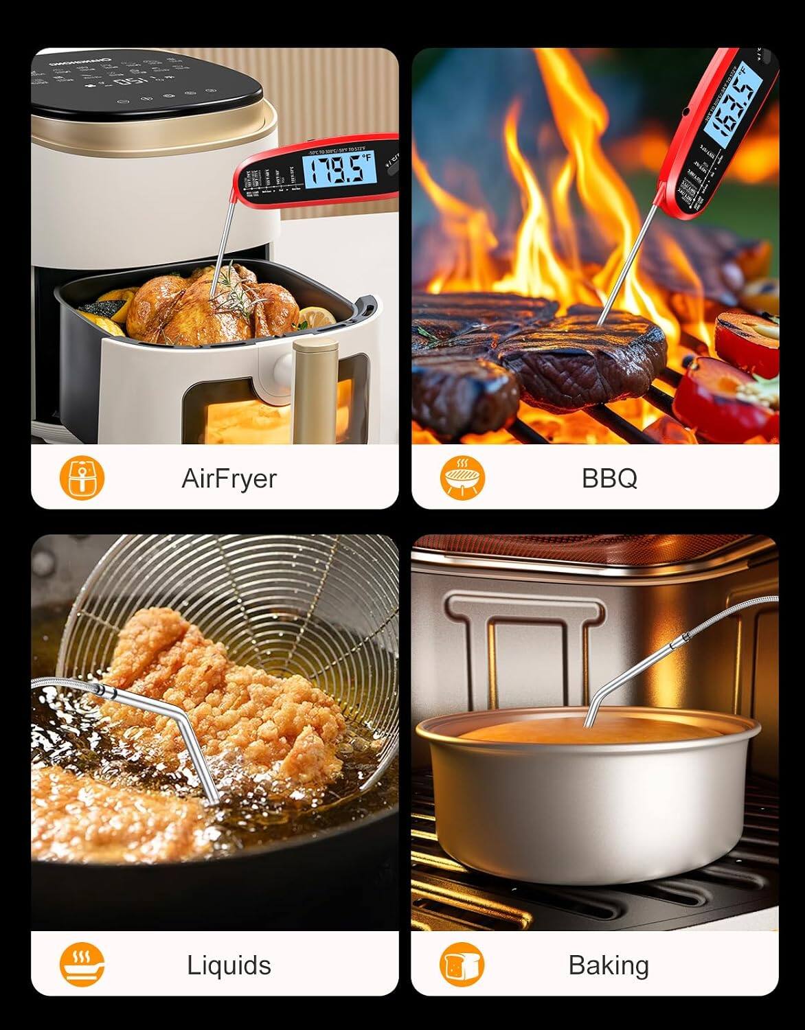 F ANILI 179.5  
163.5  
AirFryer  
BBQ  
Liquids  
Baking