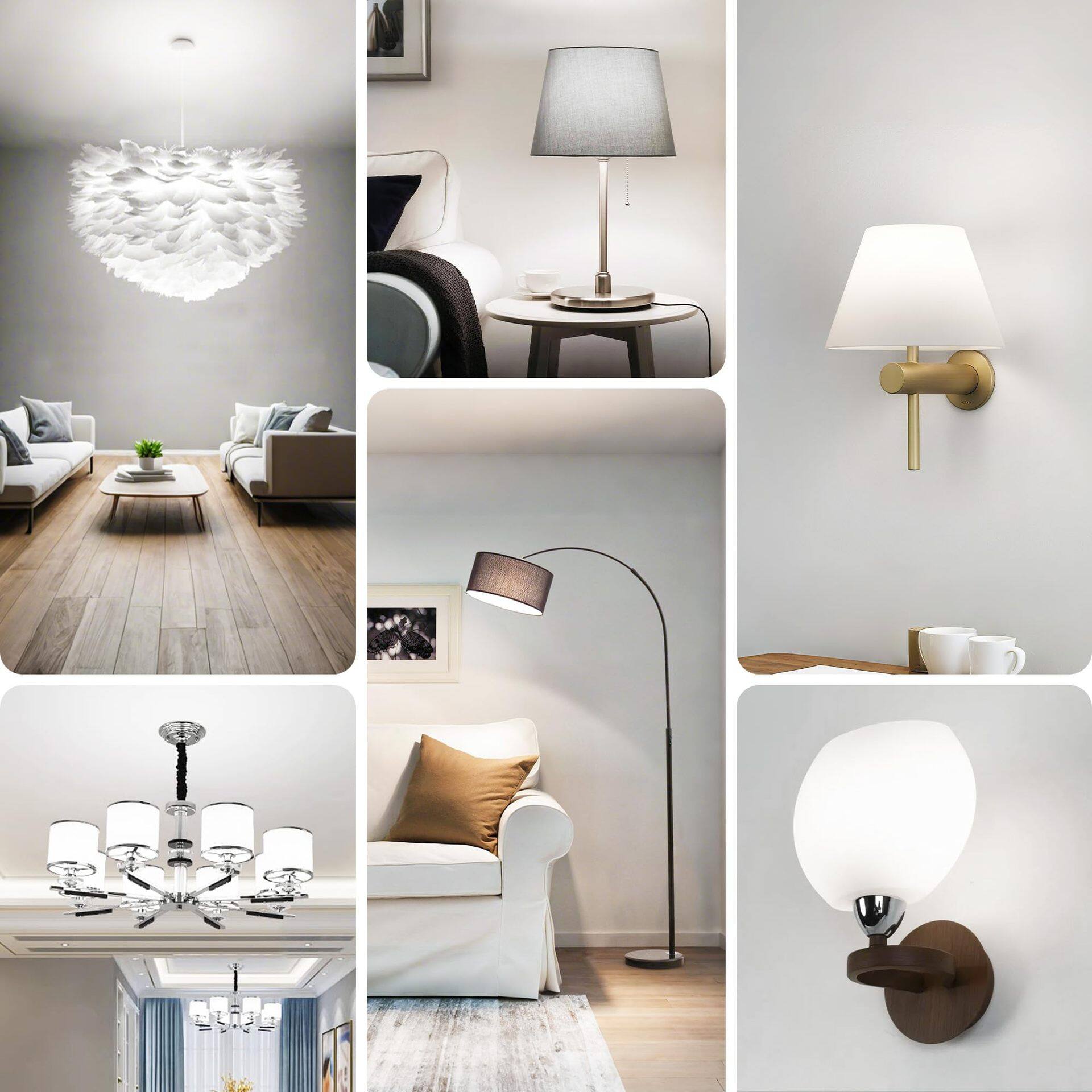 Alt View 2. DAYBETTER - 60-Watt Equivalent A19 Standard Bulb Shape Non-Dimmable LED Light Bulb 5000K Daylight.