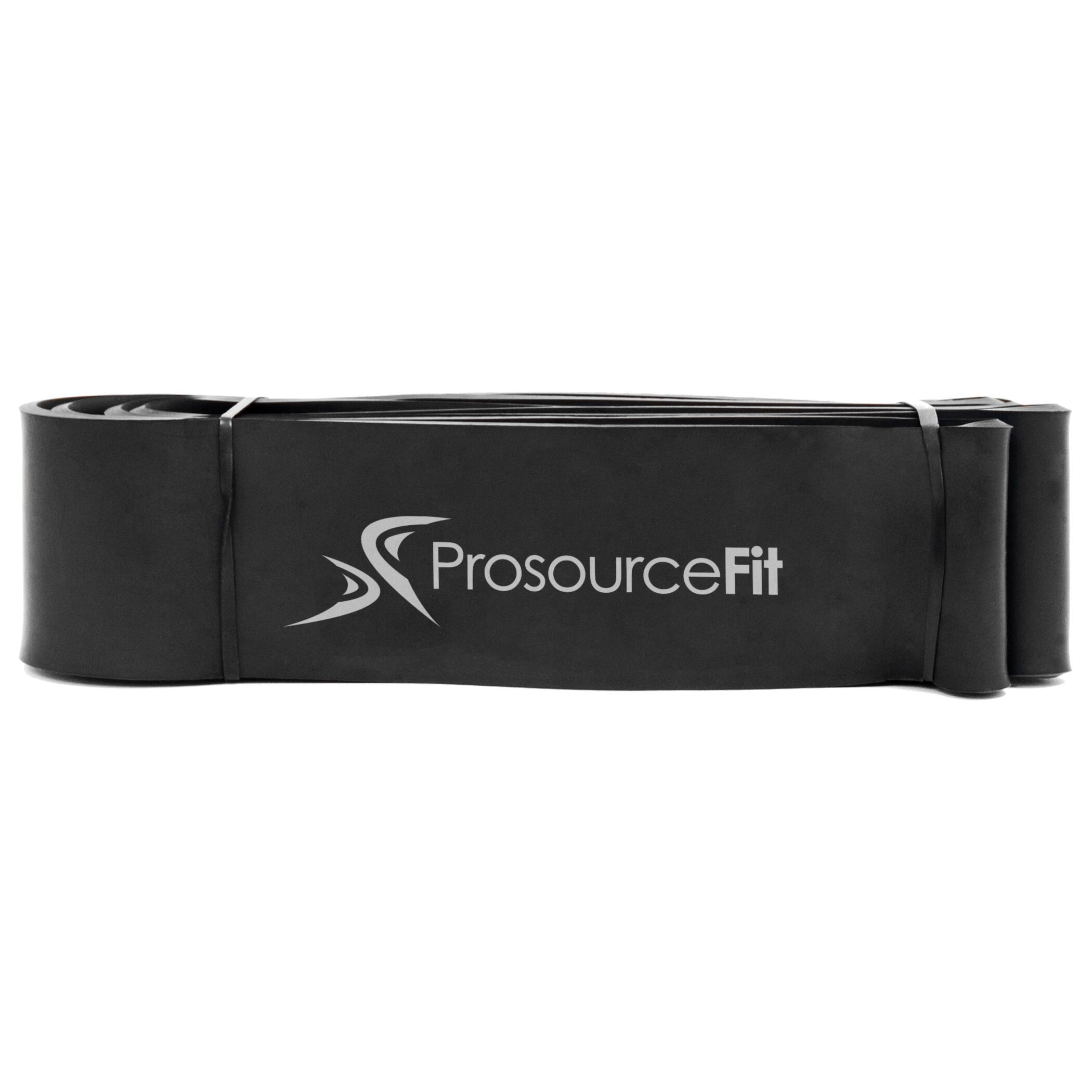 Front. ProsourceFit - ProsourceFit XFit Loop Resistance Bands, 60 lb to 150 lb - Black.