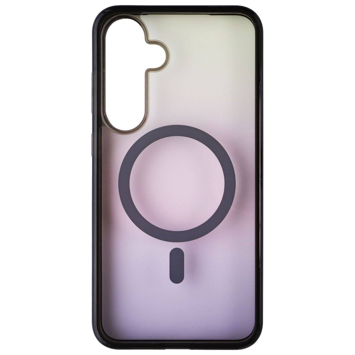 Back. Prodigee - Flow Series Case for MagSafe for Galaxy S25+ and S24+ - Desert - Red.