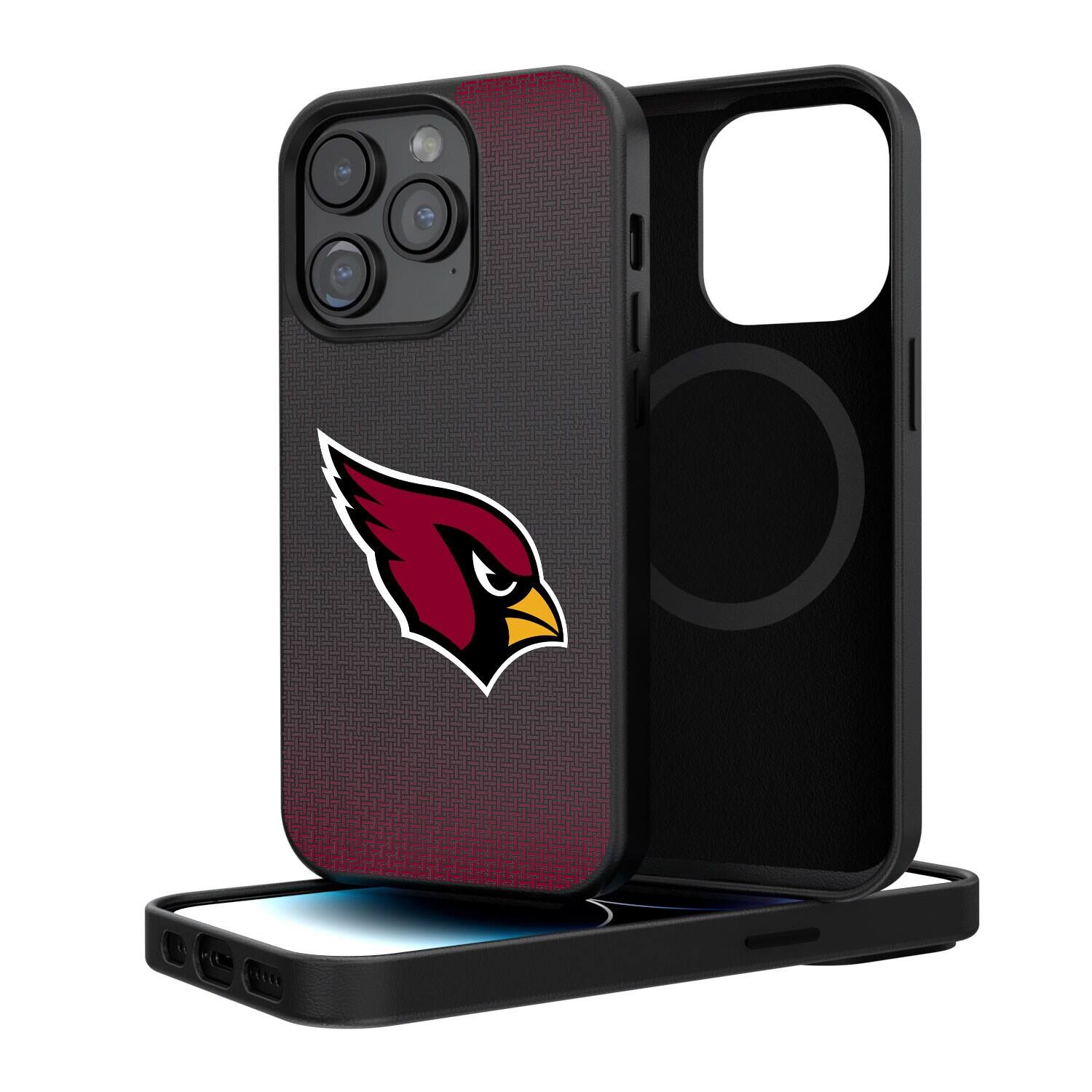 Keyscaper - NFL - Arizona Cardinals Linen Logo iPhone Magnetic Bump Case - 15 - Black price history on PriceWatchPro