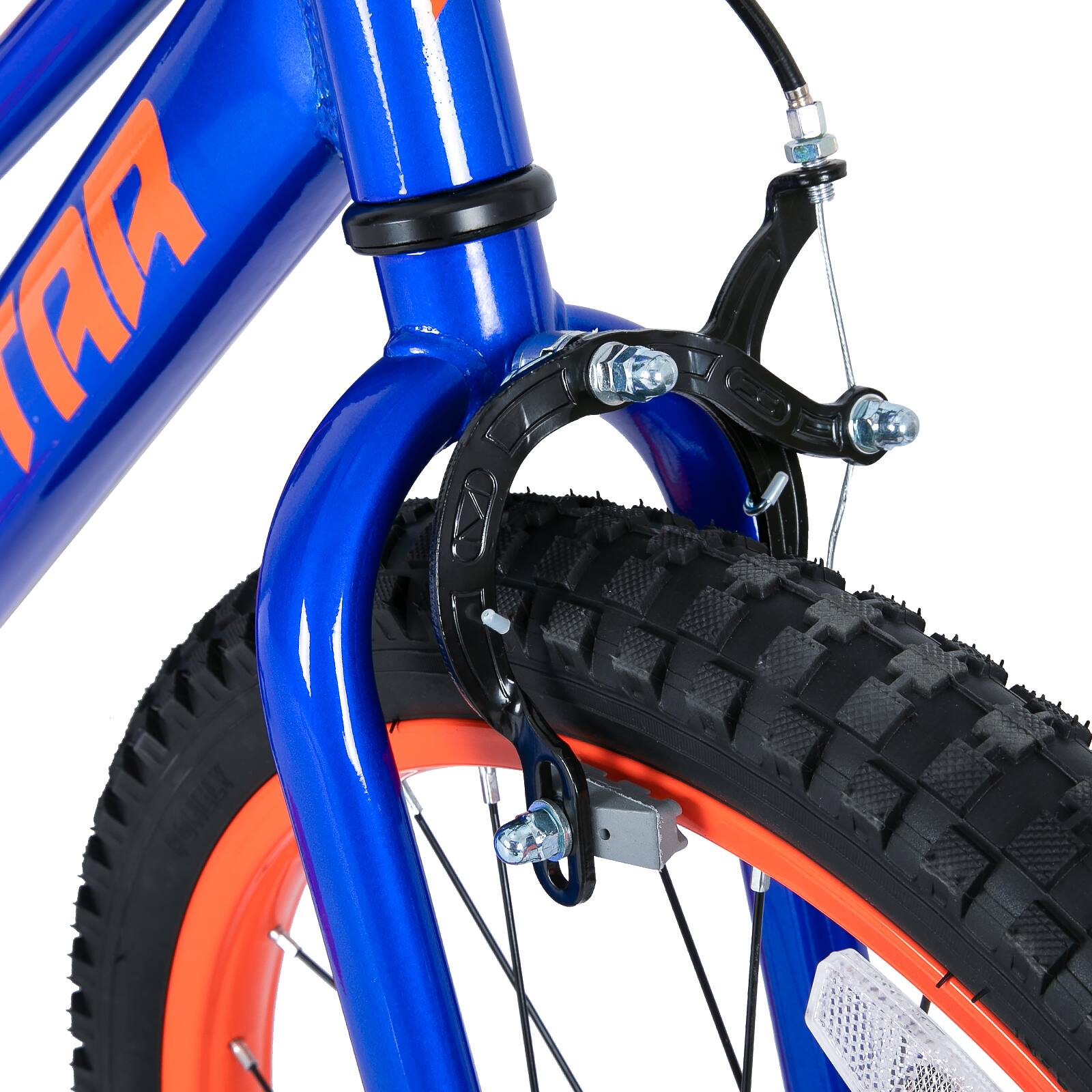 Alt View 6. JOYSTAR - JOYSTAR NEO 20 Inch Kids Bike for Boys & Girls Ages 7-13, Kids Mountain Bicycle with Training Wheels & Handbrake, Blue - Blue.