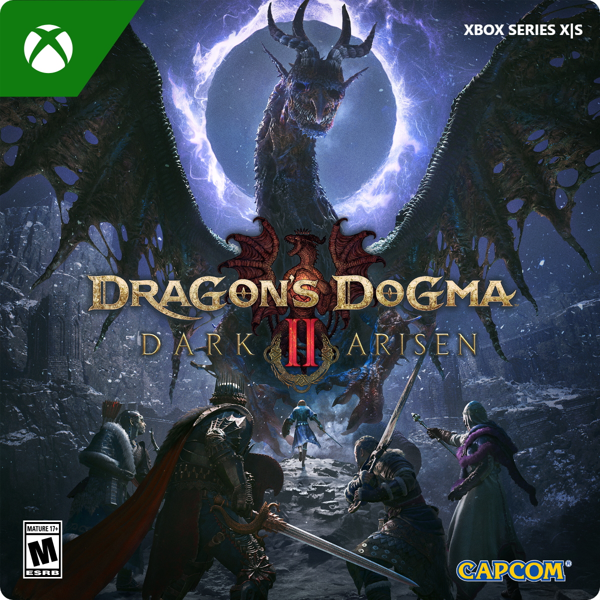 XBOX SERIES X|S  
DRAGON'S DOGMA DARK II ARISEN  
MATURE 17+ M ESRB  
CAPCOM - M (Mature 17+)
