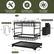 Easy to assemble and adjustable
No Screws or Any Tools are Required
Just 1 minute to assemble
Cup
14.57" x 9.06"
Cutlery and Knife rest
6.38" x 9.84" x 1.77"
Cutting board rack
5.7" x 5.31"
Water base
16.14" x 11.81" x 1.77"