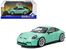 2023 Porsche 911 (992) GT3 Touring Mint Green 1/43 Diecast Model Car by Solido
