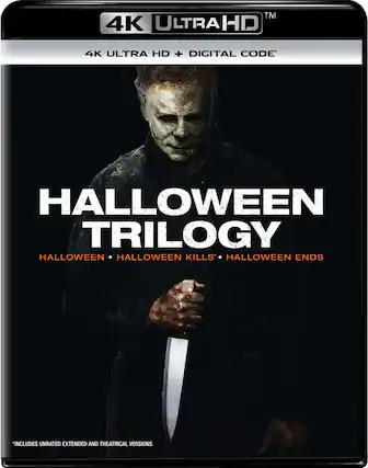 Front. Halloween Trilogy - 4K Blu-Ray.