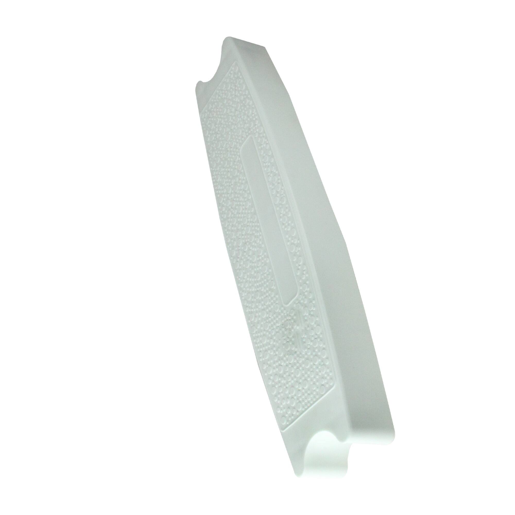 Alt View 2. Pool Central - 19.5" White Molded Swimming Pool Ladder Replacement Step - White.