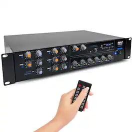 Pyle - PT6000CH.5 Home Theater Bluetooth 6-Channel Amplifier Surround Sound 4200W Stereo Receiver
