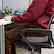 Alt View 18. Mind Reader - Office Chair Cushion, Ergonomic, Orthopedic, Portable, Car Seat, Memory Foam, 18"L x 13.5"W x 2.75"H - Gray.
