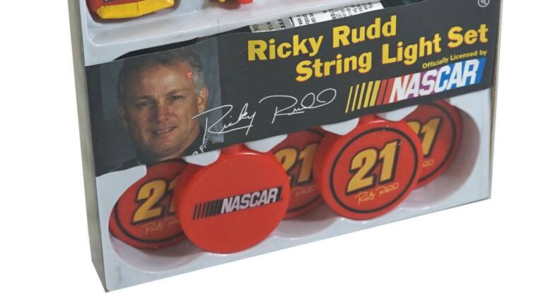 Ricky Rudd String Light Set  
Officially Licensed by NASCAR  

Ricky Rudd  
21  
NASCAR
