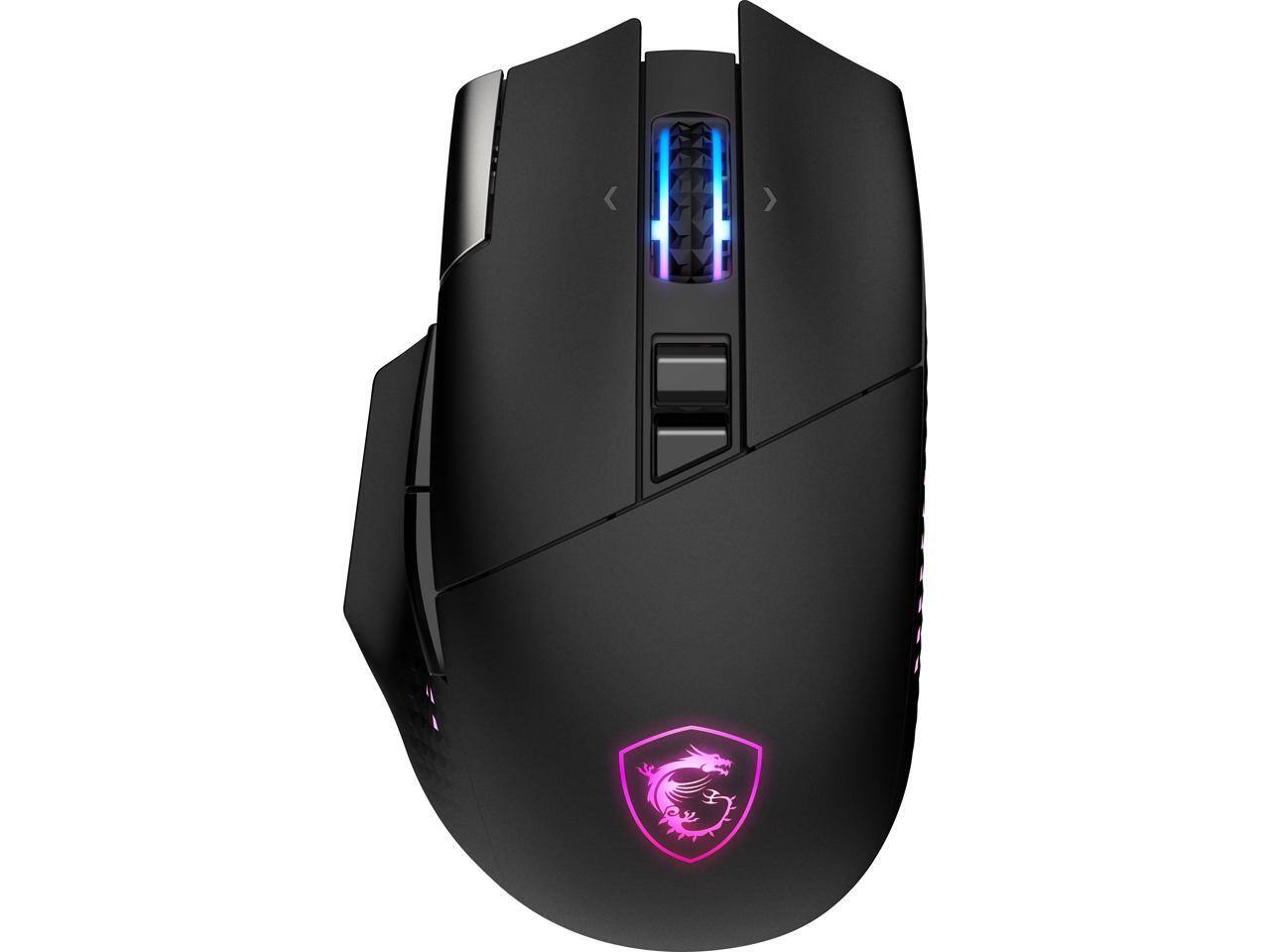 Alt View 8. MSI - MSI Versa Pro RGB Wireless Gaming Mouse - RGB.