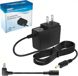 HQRP - AC Adapter for Omron BP765 BP765CAN 7 Series, BP785BJ 10 Series Upper Arm Blood Pressure Monitor, 6 Ft Long Cord