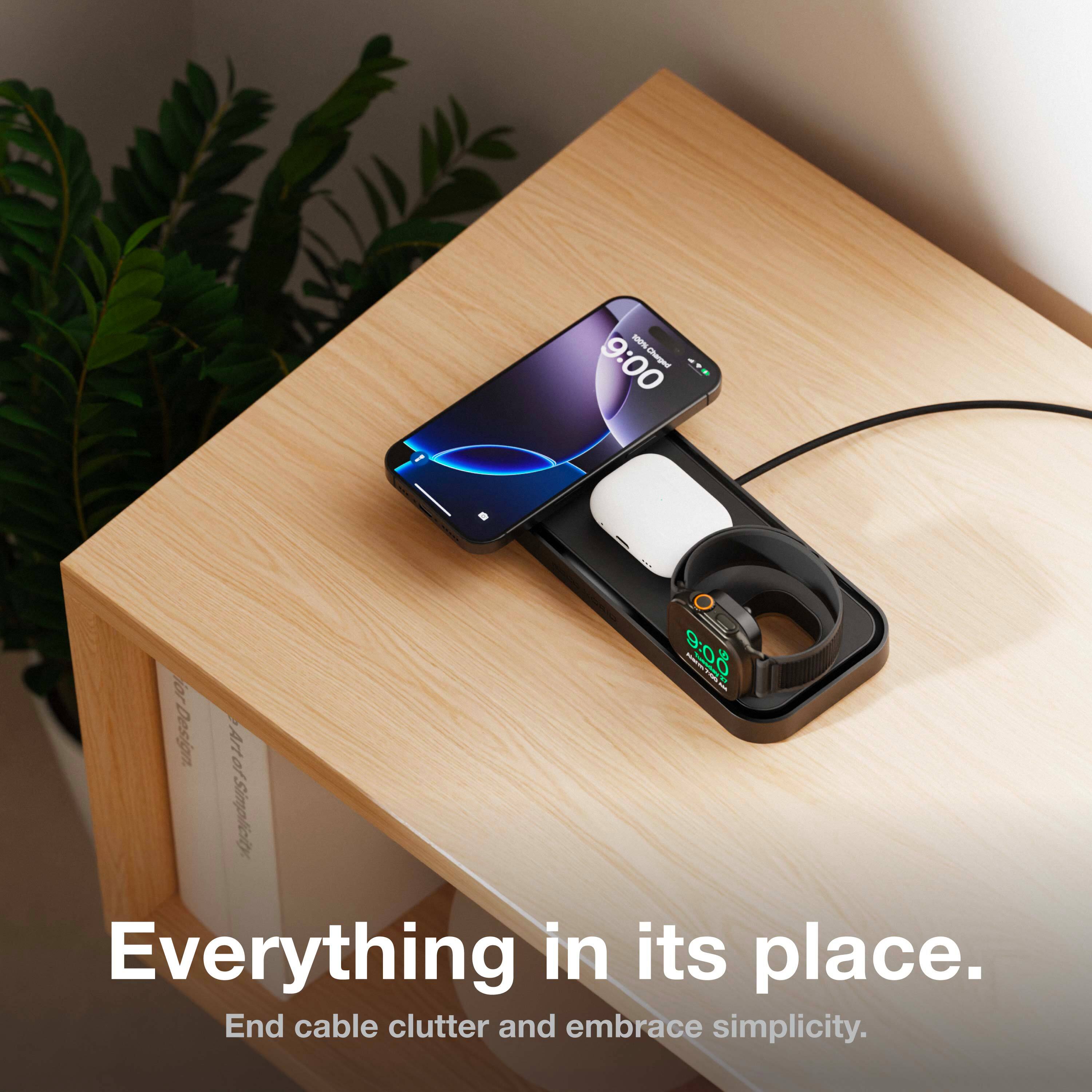 - 9:00 - 9:08 - JO - Design. Arte Simplicity Everything in its place. End cable clutter and embrace simplicity.