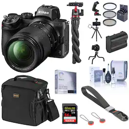 Bundle - Nikon - Z5 Mirrorless Camera with 24-200mm Lens, with Essentials Kit