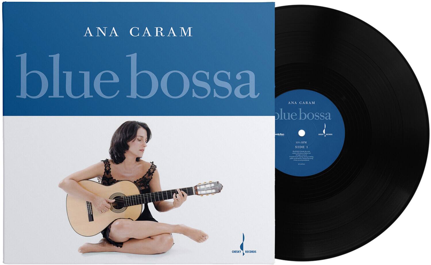 ANA CARAM  
blue bossa  

33⅓ RPM  
SIDE 1  

CHESKY RECORDS