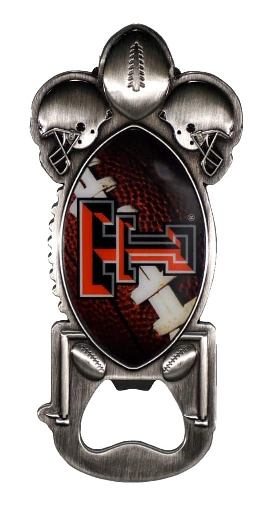 Rico Industries - Texas Tech Red Raiders Party Starter Magnetic Metal Bottle Opener - Multi