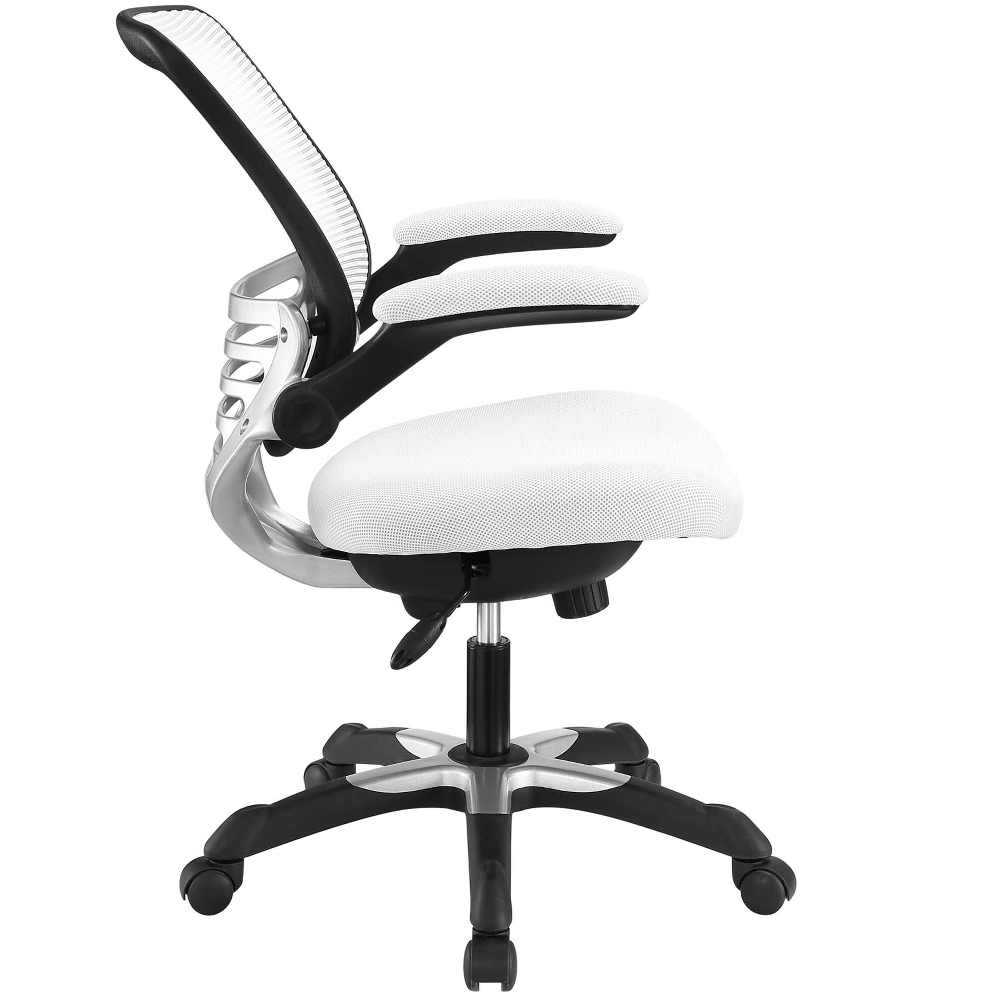 Alt View 1. Modway - Edge Mesh Office Chair by Modway - White.