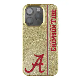 Keyscaper - NCAA - Alabama Crimson Tide iPhone Bling Case - 15 - Gold