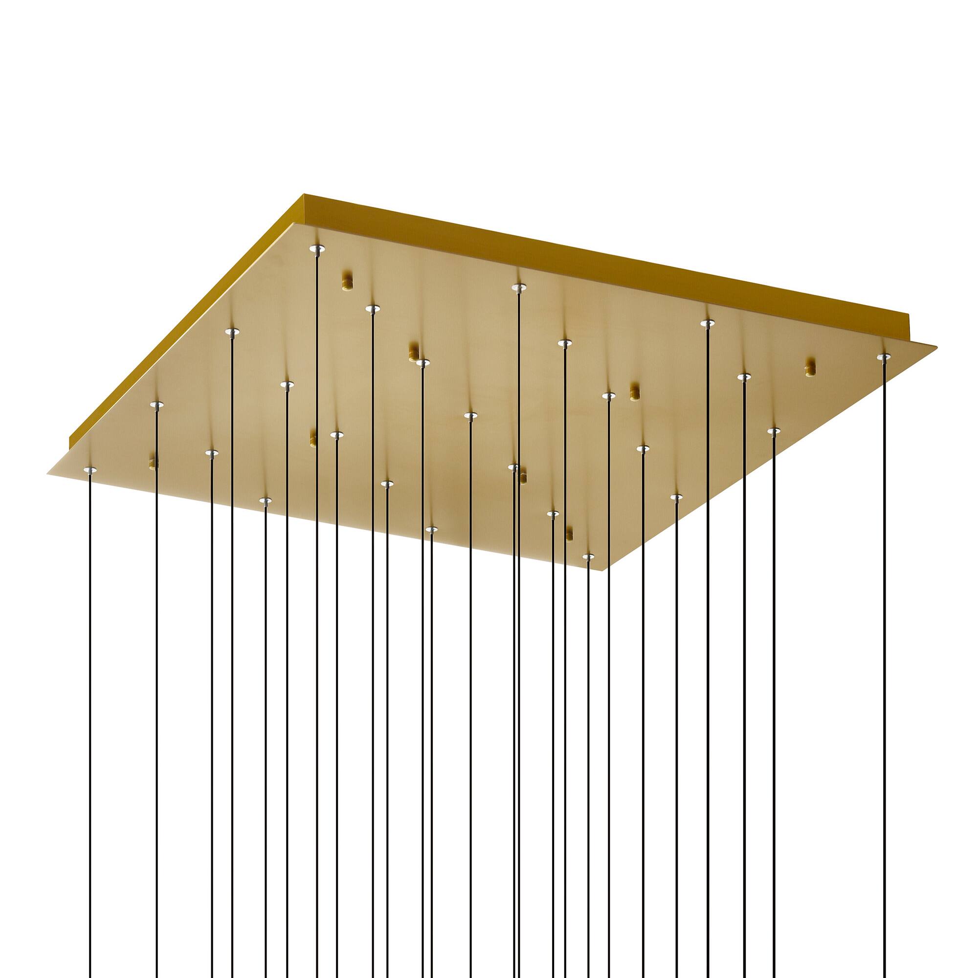 Alt View 1. CWI Lighting - Greta Integrated LED Brass Chandelier - Brass.