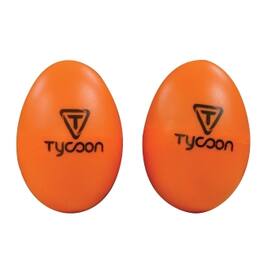 Tycoon Percussion - Plastic Egg Shakers Pair, Handheld Rhythm Instruments for Kids & Adults, Durable Percussion Shakers for Music Class