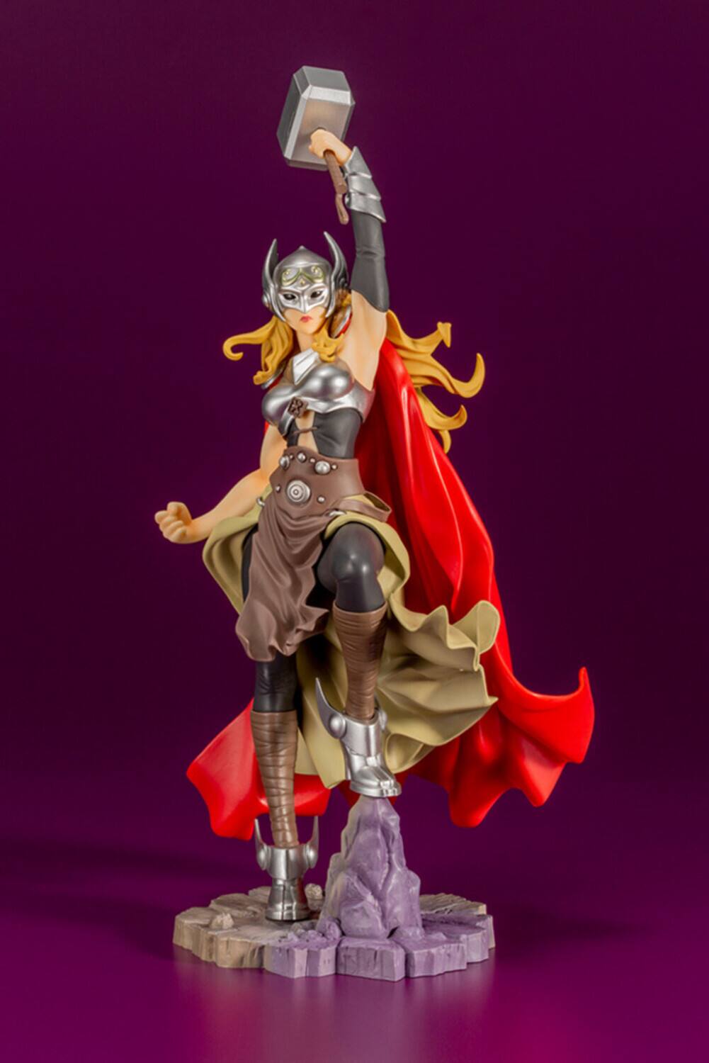 Alt View 1. PopMarket - Kotobukiya - Marvel Thor (Jane Foster) Bishoujo Statue   - Collectibles - Mulitcolor.