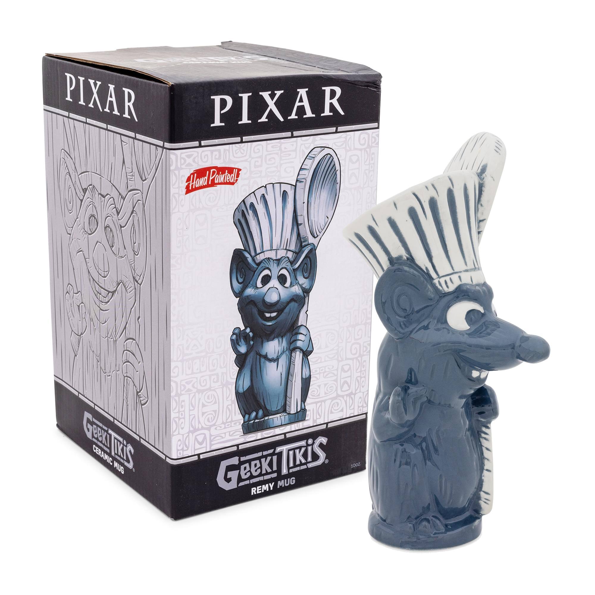 PIXAR  
Hand Painted!  
Geeki Tikis  
Ceramic Mug  
Remy Mug