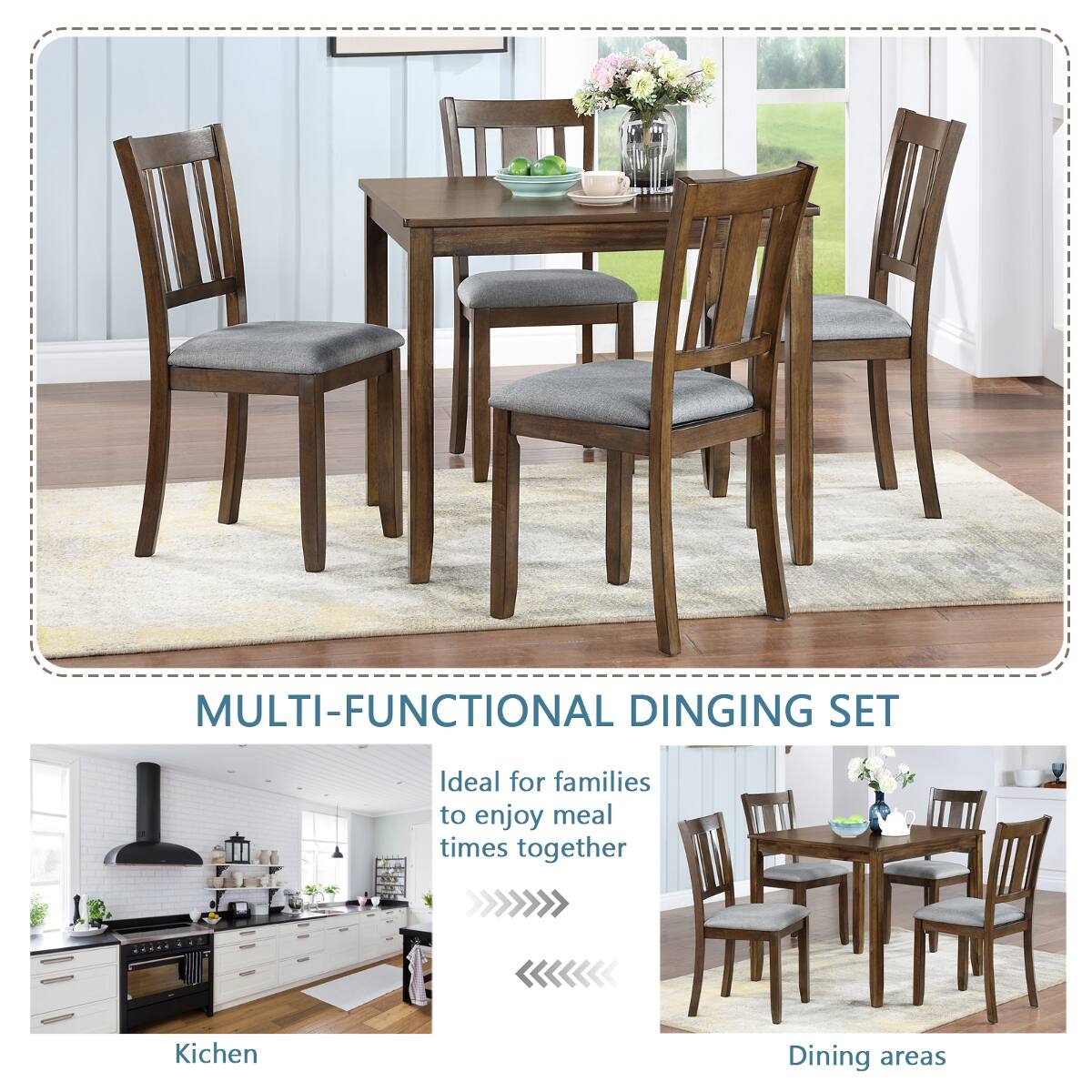 MULTI-FUNCTIONAL DINING SET

Ideal for families to enjoy meal times together

Kitchen

Dining areas