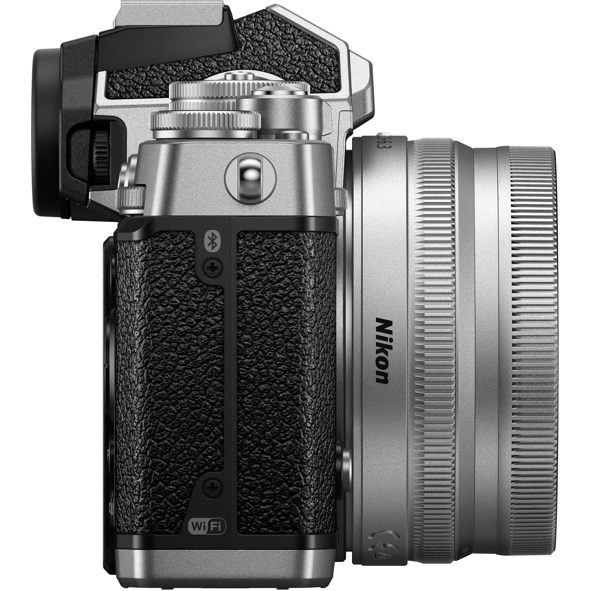 Alt View 4. Nikon - Nikon Zfc Mirrorless Camera with NIKKOR Z DX 16-50mm f/3.5-6.3 VR Lens (Chalk Blue) (11pc Bundle).