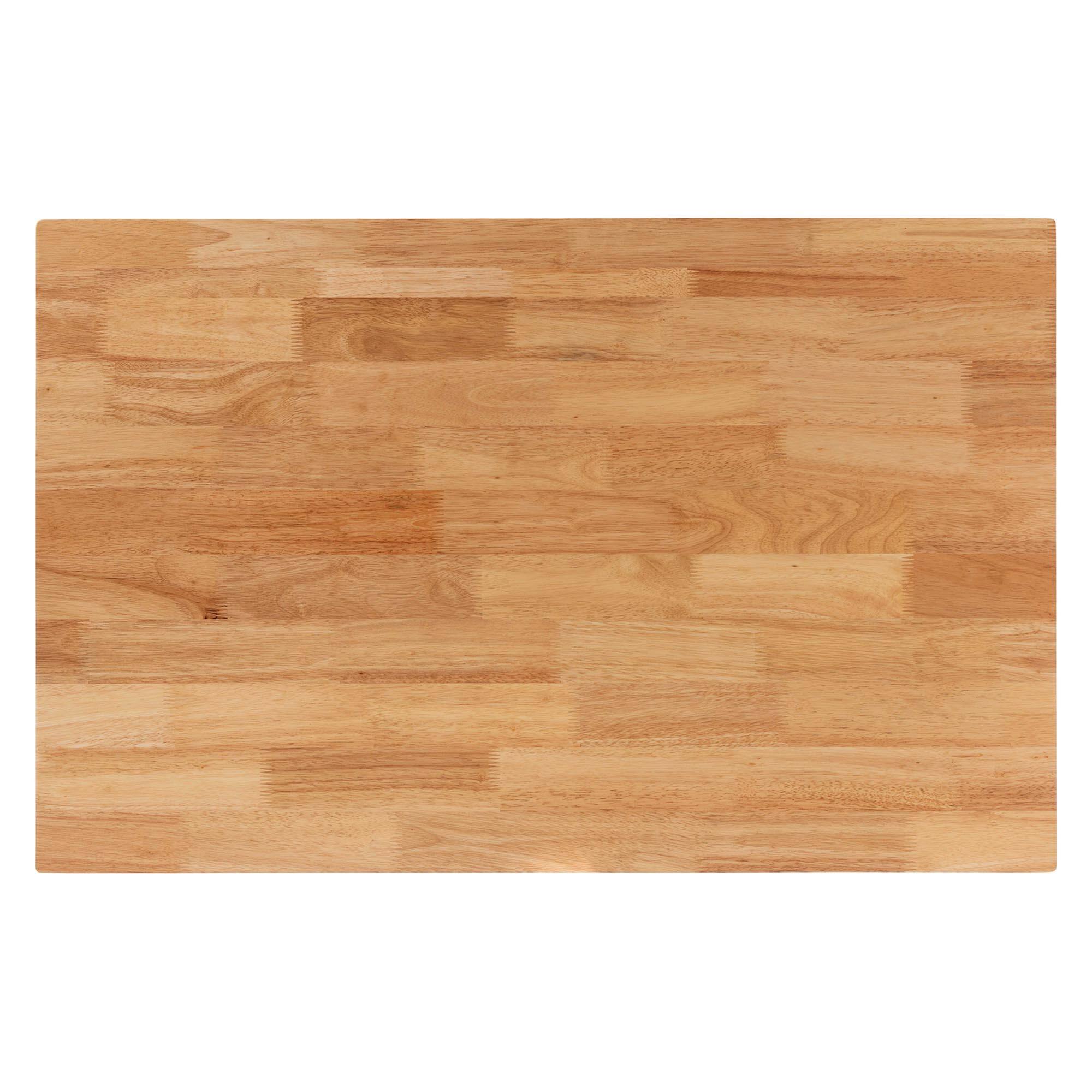 Alt View 1. Baxton Studio - Eveline Modern Finished Wood 43-Inch Dining Table - Natural Brown.