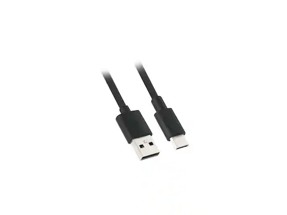 Front. Nippon Labs - Nippon Labs 50USB2-CM-AM-10 10 ft. USB-C Male to USB A Male Charge and Data Transfer Cable - Black.