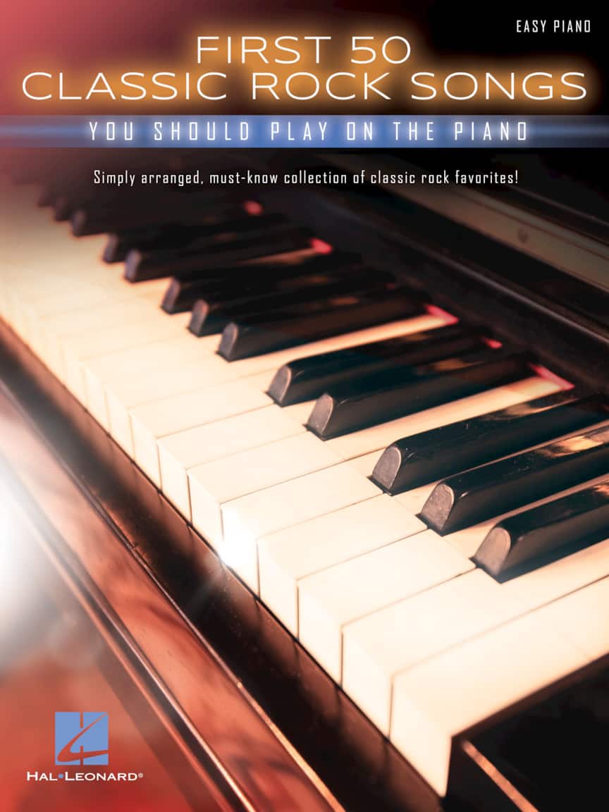 Hal Leonard - First 50 Classic Rock Songs You Should Play on Piano Easy Piano Songbook Classic Rock Piano Sheet Music 240 Pages price history on PriceWatchPro