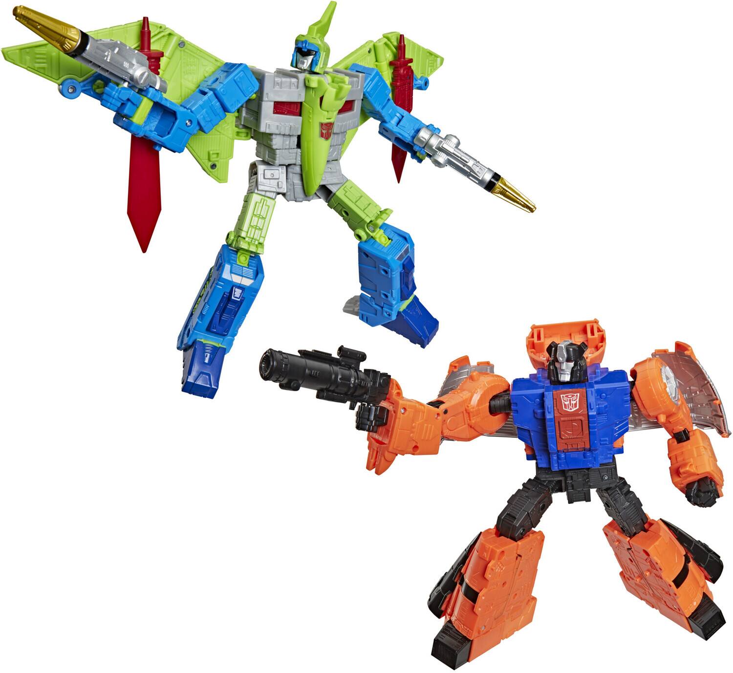 Alt View 1. Hasbro - Hasbro Collectibles - Transformers - Age of the Primes - G2 Dinobots Swoop & Sludge Converting - COLLECTIBLES - Multicolor.