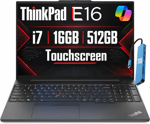 ThinkPad E16 i7 16GB 512GB Touchscreen