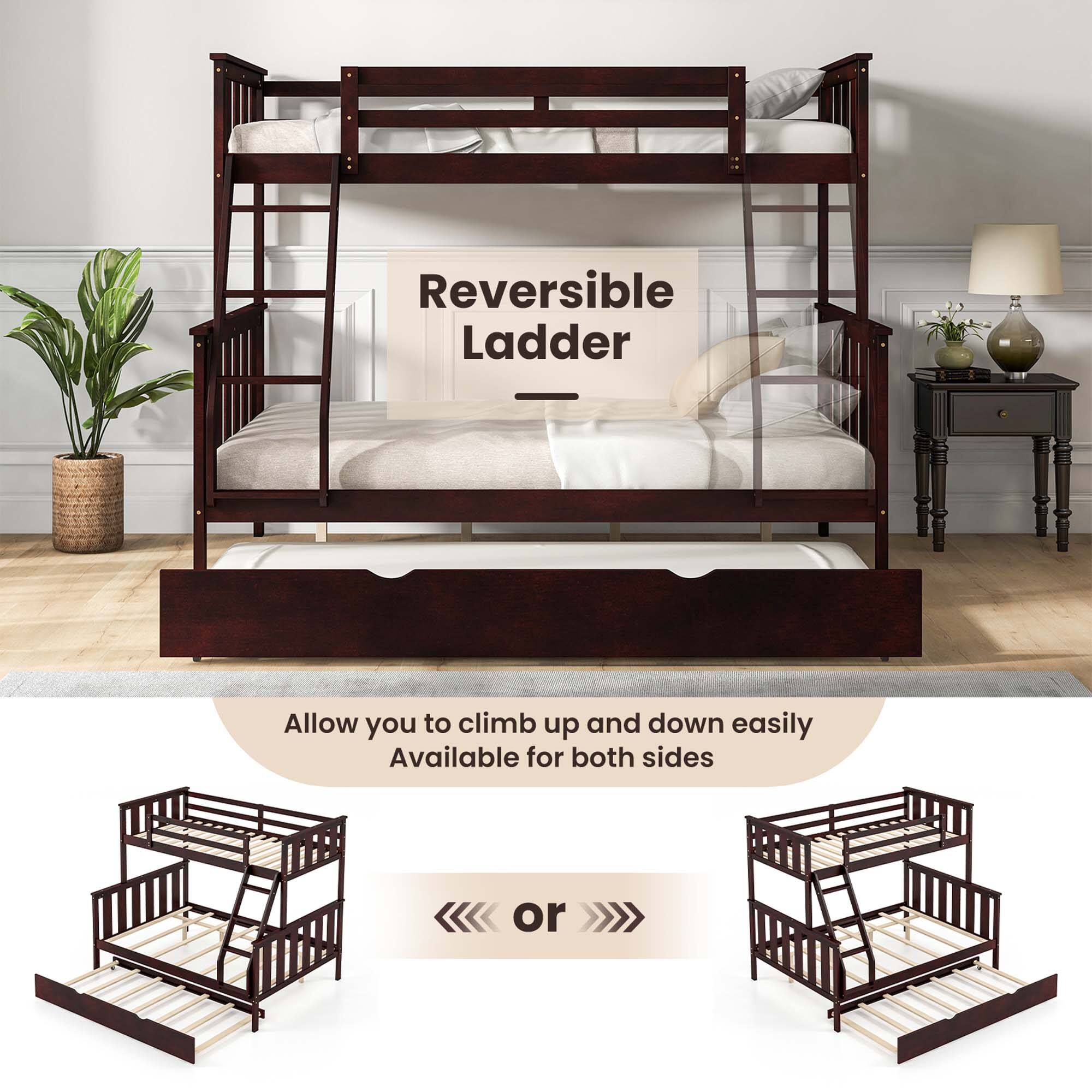 Reversible Ladder

Allow you to climb up and down easily  
Available for both sides