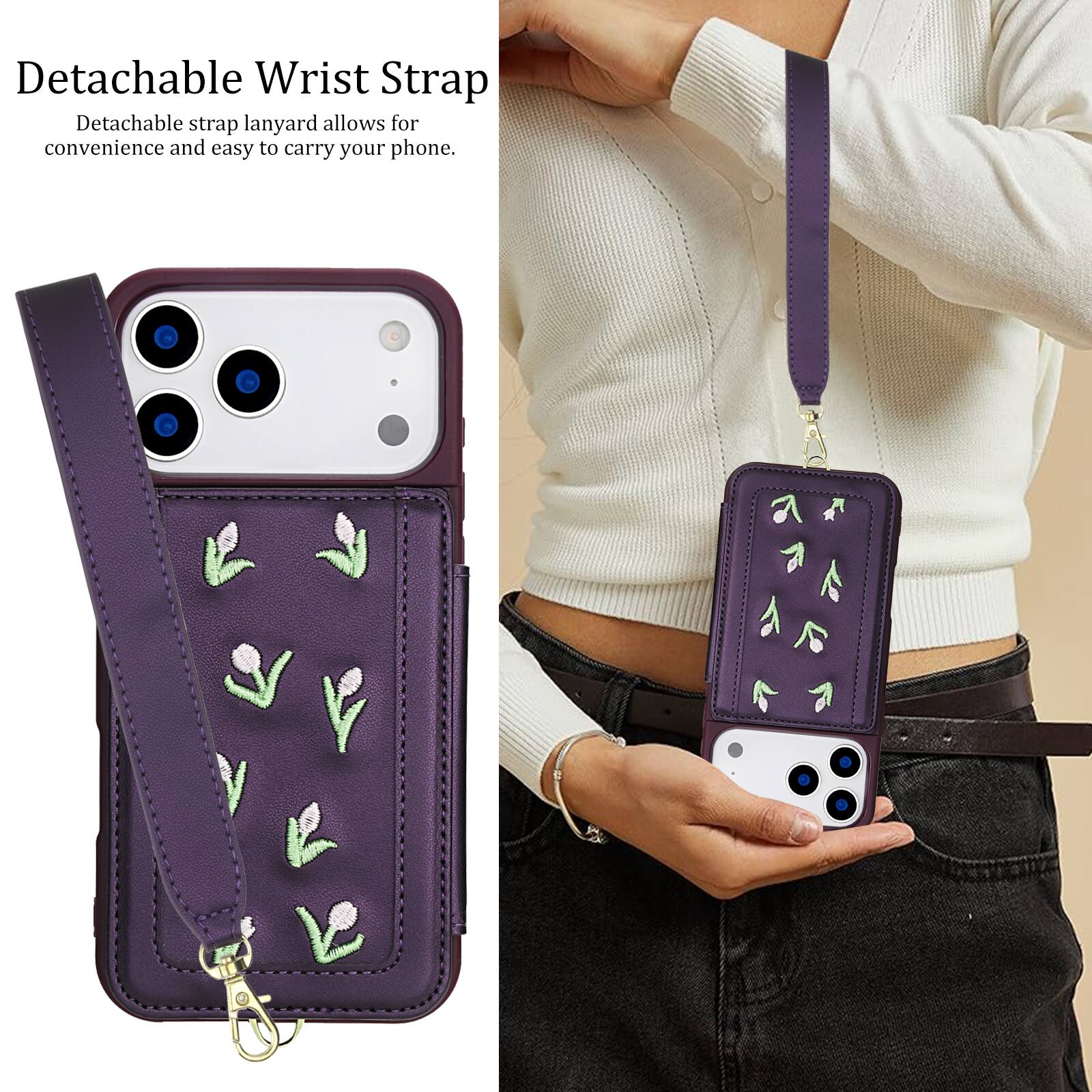 Detachable Wrist Strap

Detachable strap lanyard allows for convenience and easy to carry your phone.