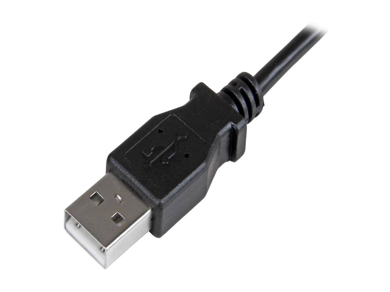 Alt View 2. StarTech.com - StarTech.com 1m 3 ft Right Angle Micro-USB Charge-and-Sync Cable M/M - USB 2.0 A to Micro-USB - 28/24 AWG.