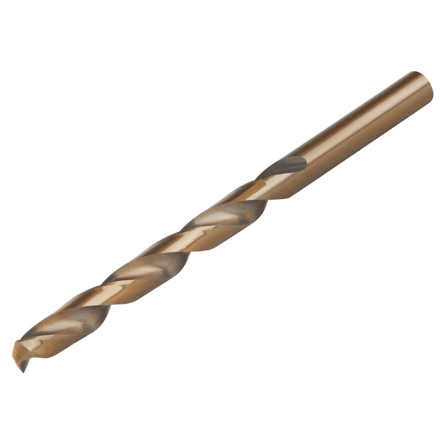 Angle. Irwin - Irwin 9/32 in. X 4-1/4 in. L Cobalt Alloy Steel Drill Bit Straight Shank 1 pc.