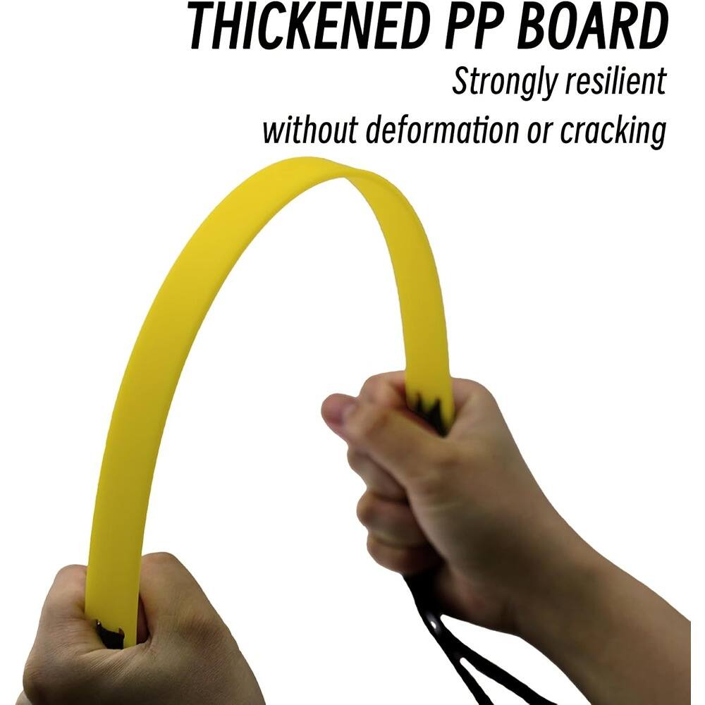 THICKENED PP BOARD  
Strongly resilient without deformation or cracking