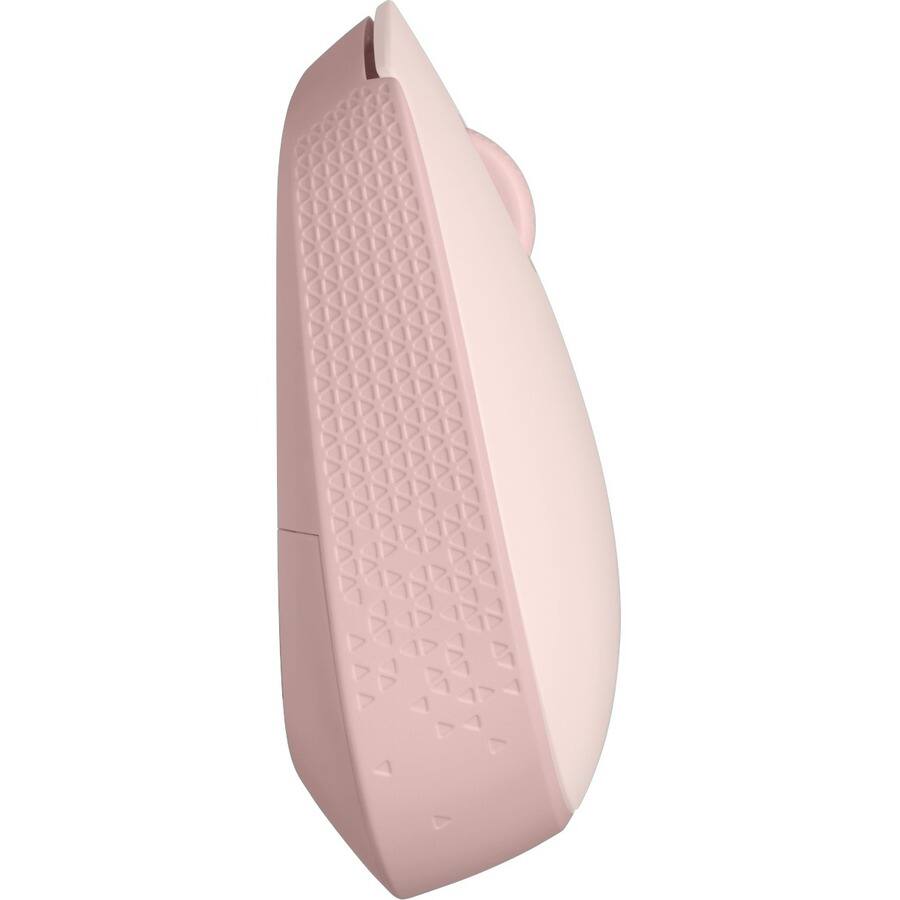 Alt View 3. Logitech - Logitech M170 Mouse - Optical - Wireless - Radio Frequency - 2.40 GHz - Rose - USB - Symmetrical - Rose.