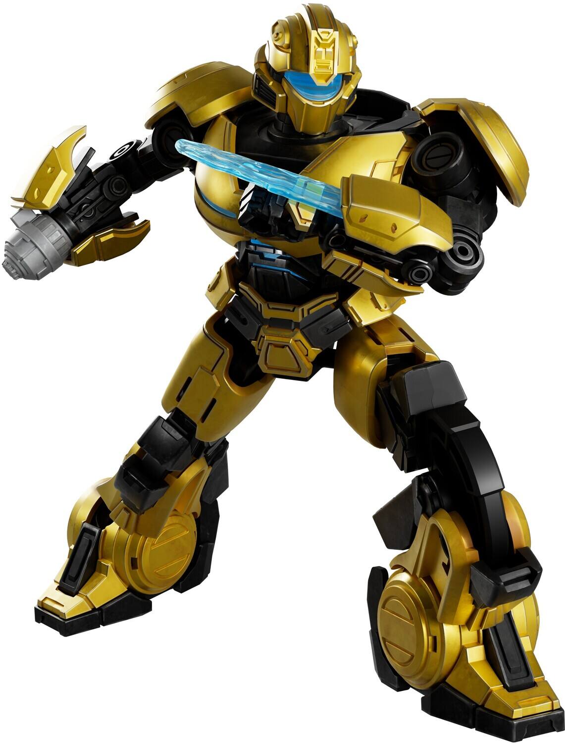 Alt View 3. PopMarket - Blokees - Transformers - Classic Class - 15: B-127 (Bumblebee Transformers One) Model Kit   - COLLECTIBLES - Multicolor.