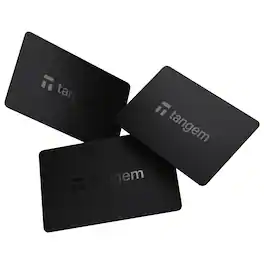 Tangem - Wallet Classic - 3 pack - Black