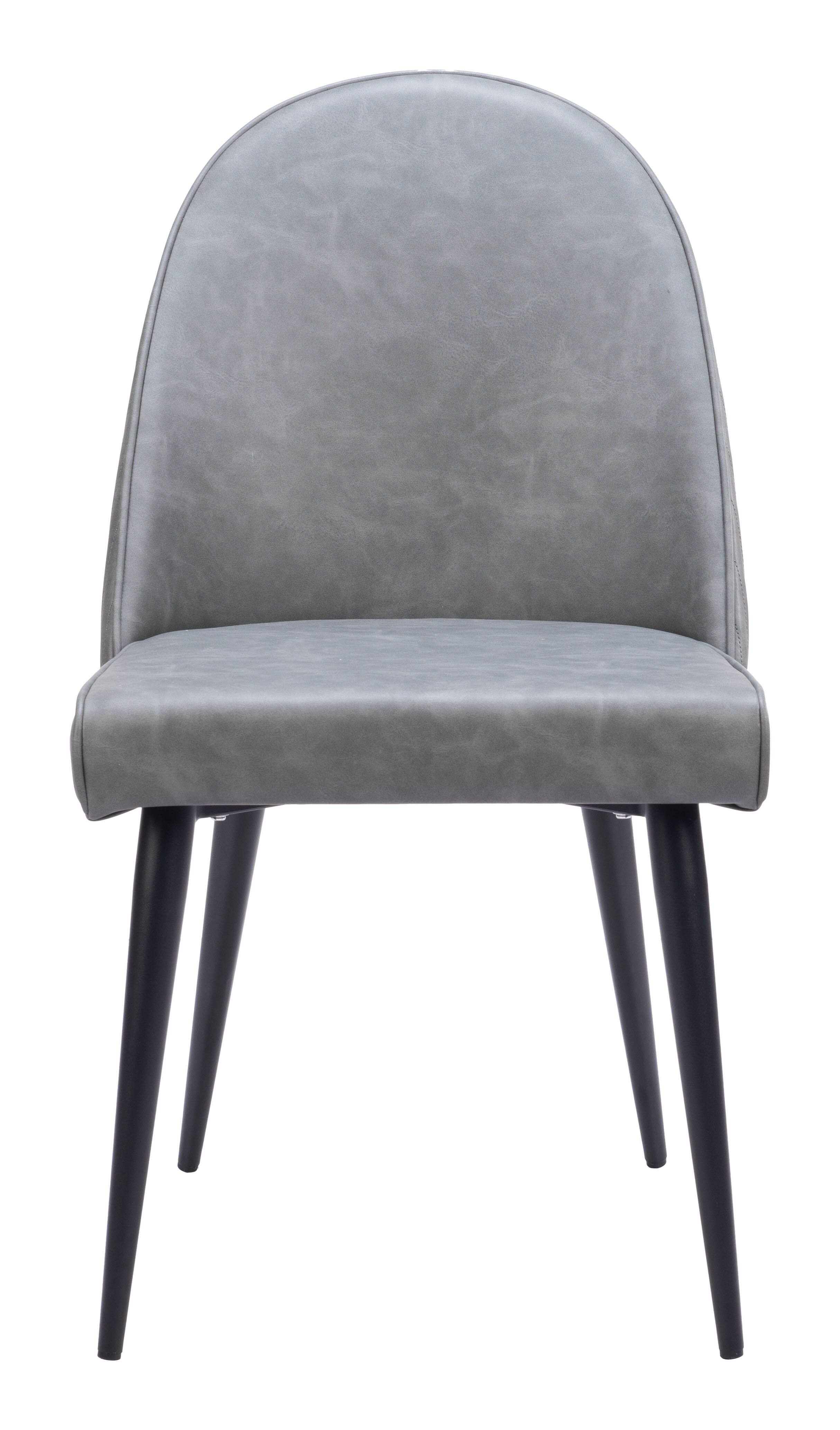 Alt View 1. Hivvago - Silloth Armless Dining Chair (Set of 2) Gray - Gray.