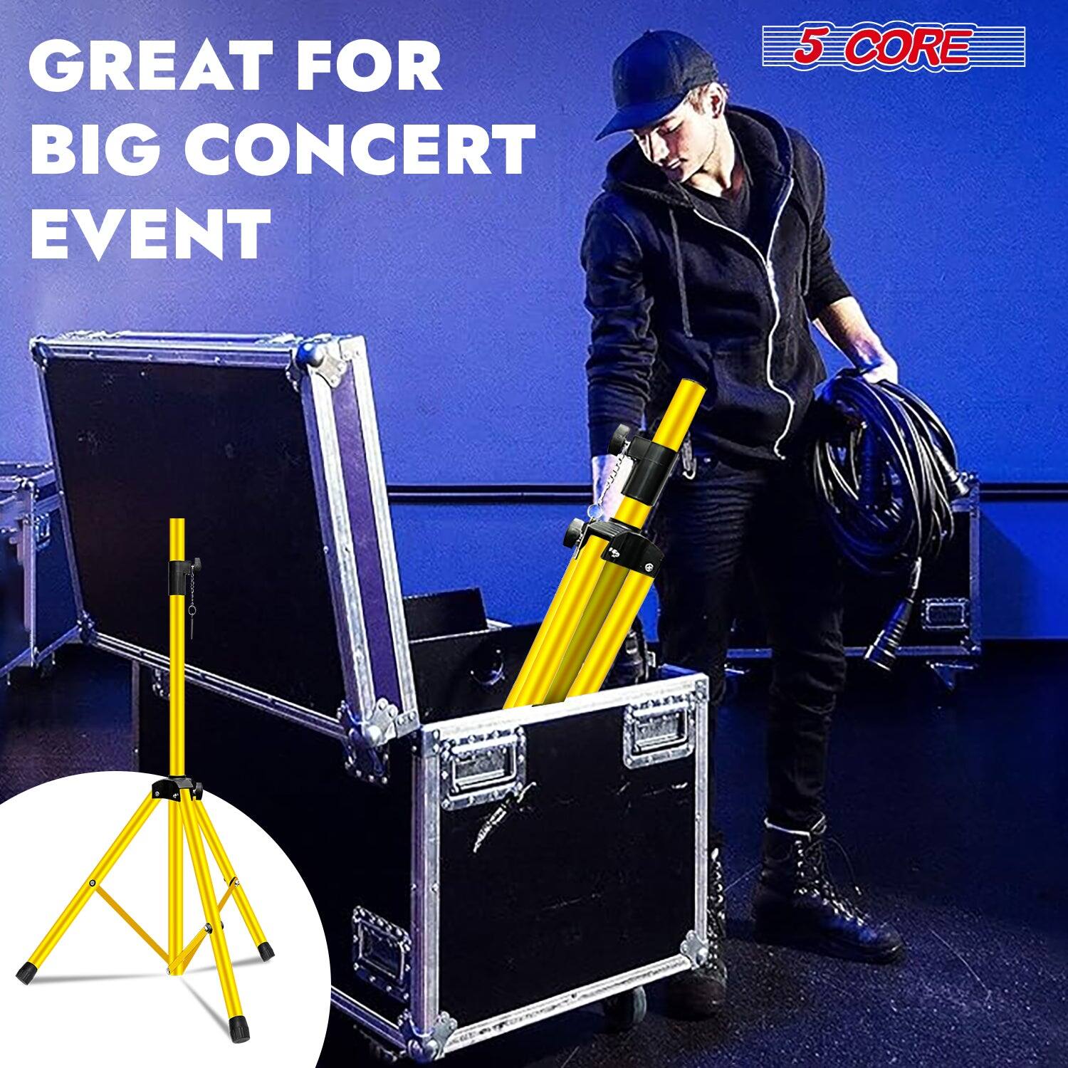 GREAT FOR BIG CONCERT EVENT

5 CORE
