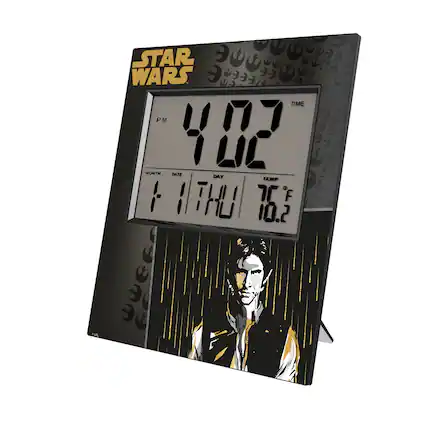 STAR WARS
TIME 4:02 PM
MONTH 11 DATE 7 DAY THU
TEMP 76°F 10.2