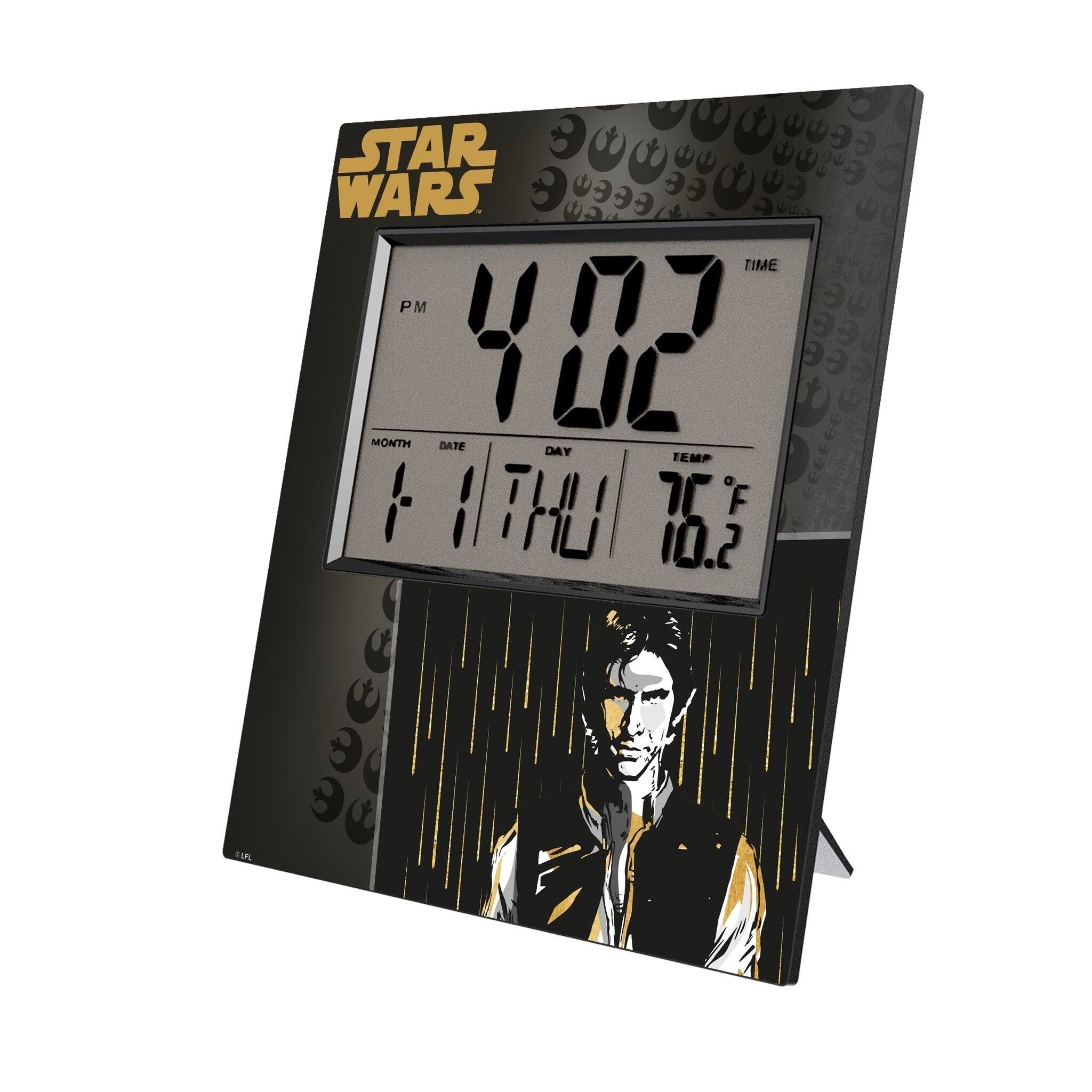 STAR WARS  
TIME 4:02 PM  
MONTH 11 DATE 7 DAY THU  
TEMP 76°F 10.2