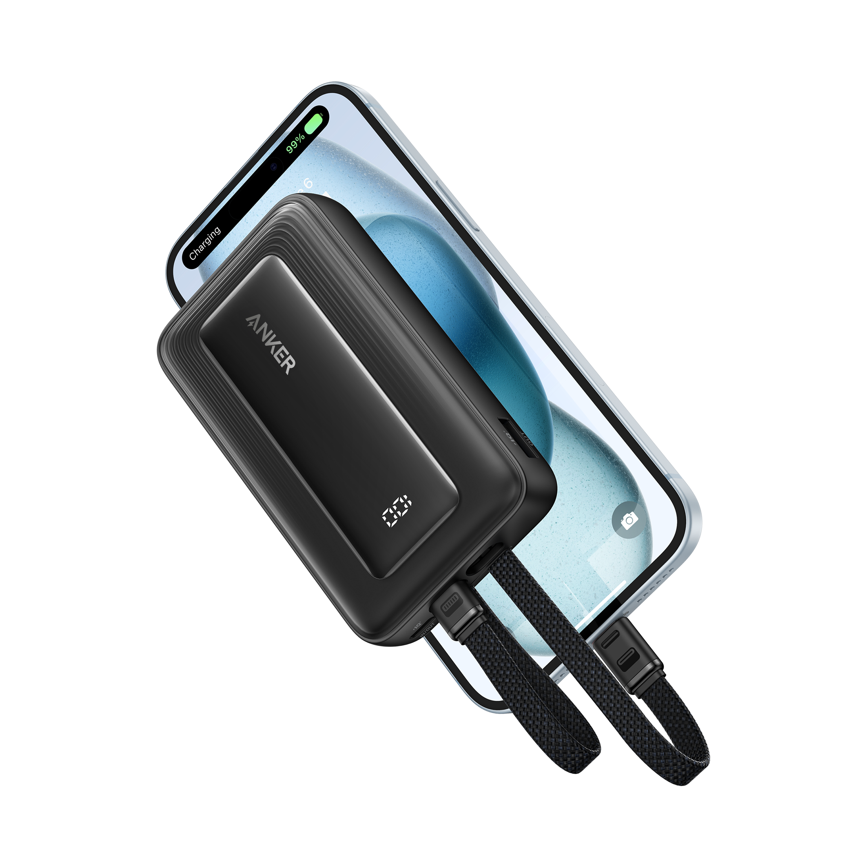 Anker Power Bank(iPhone,iPad,iPod用) Anker Nano Power Bank with Built-in Lightning Connector