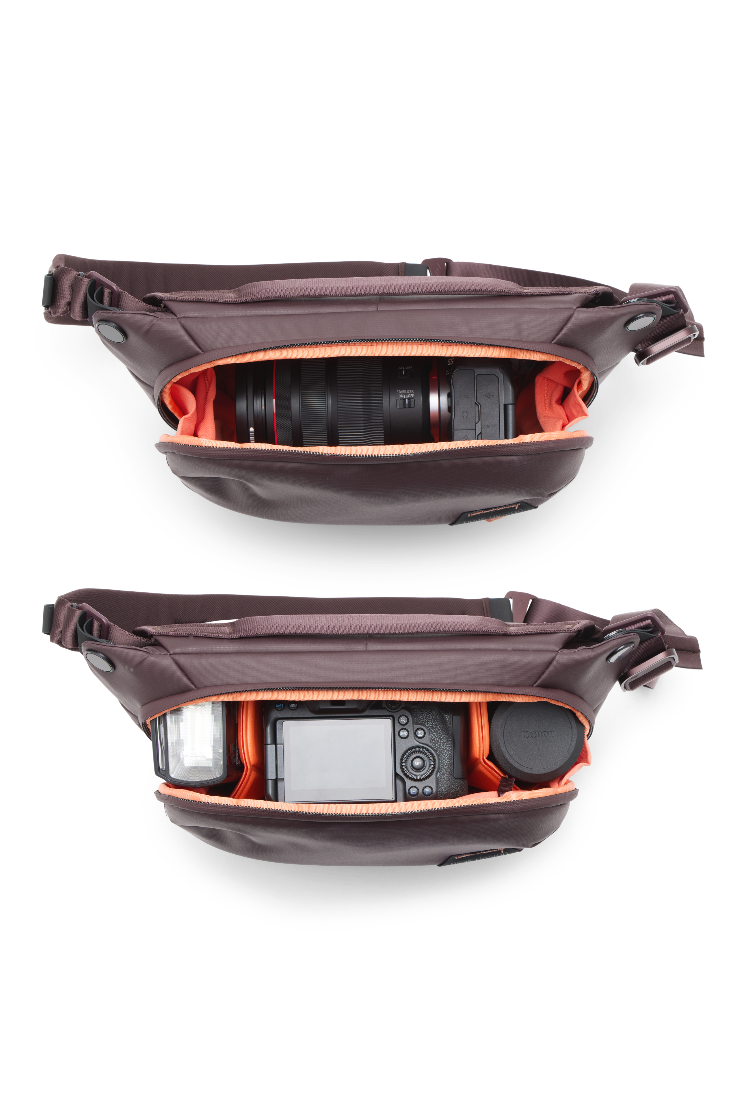 Angle. Peak Design - Everyday Sling V2 6L - Eclipse.