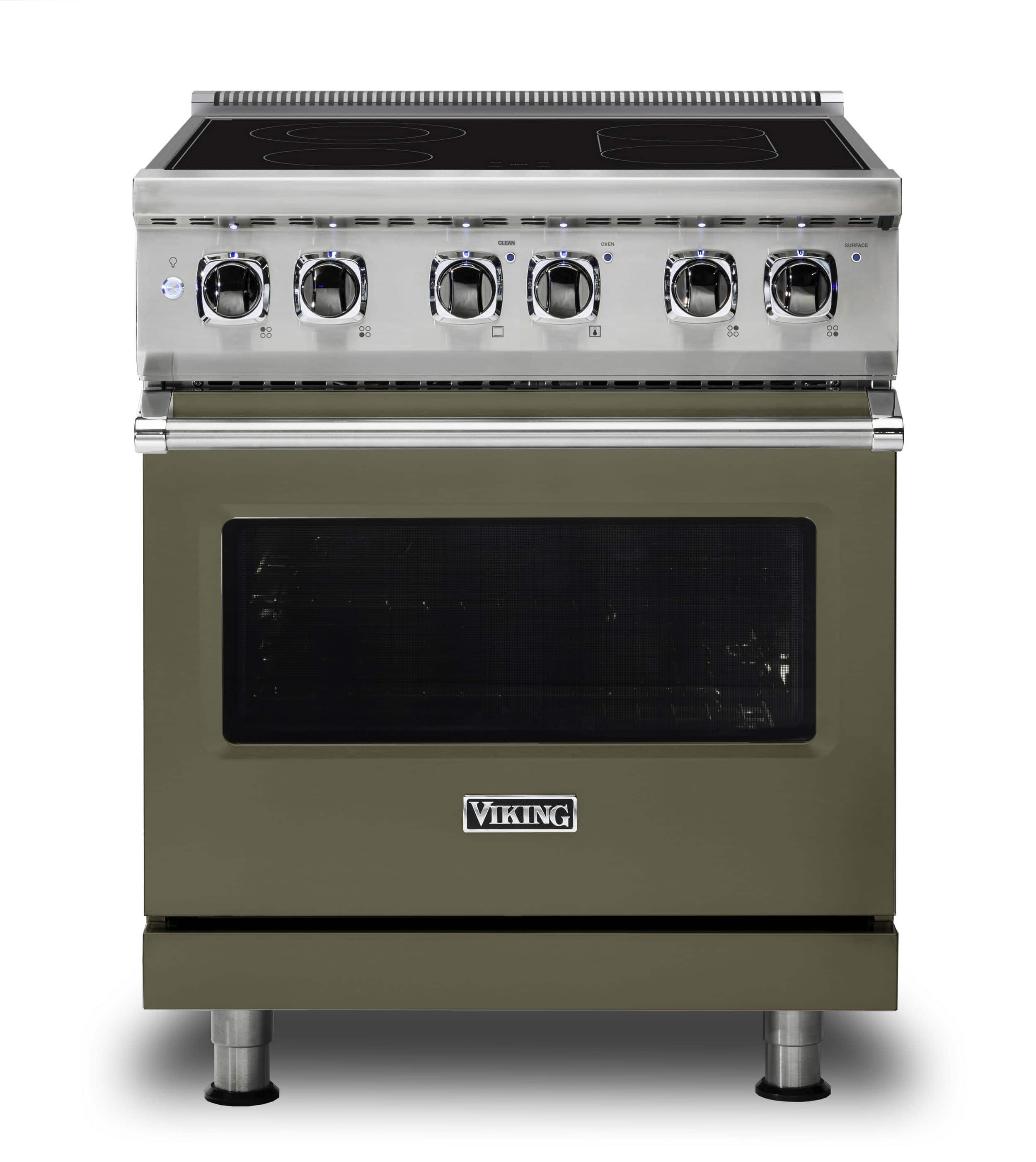 Viking - 5 Series 30" Wide Freestanding Electric Range - Martini - Front_Zoom