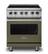 Front. Viking - 30 in. Wide 4 Elements 5 Series Freestanding Electric Range - Martini.