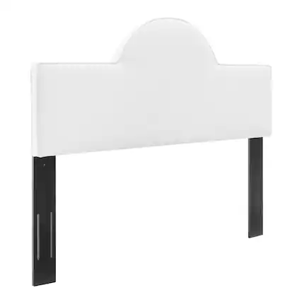 Front. Modway - Dawn Performance Velvet King/California King Headboard by Modway - White.